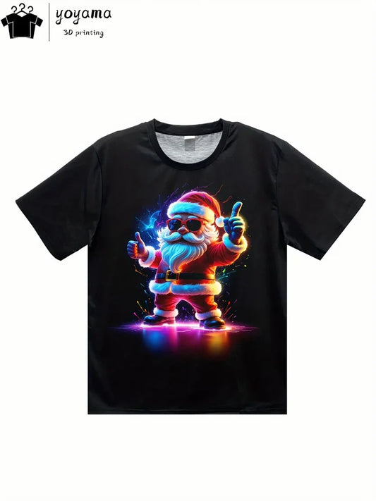 Christmas T Shirt Men Father Christmas