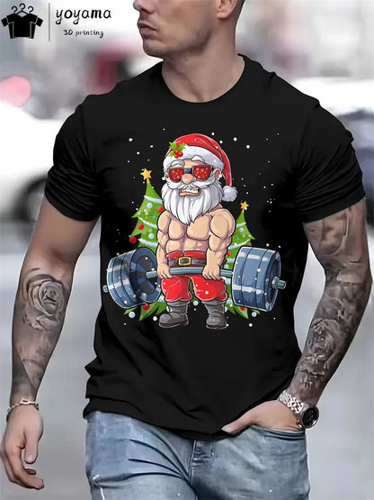 Christmas T Shirt Men Father Christmas