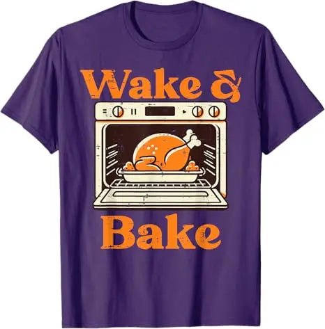 Thanksgiving Wake and Bake T Shirt