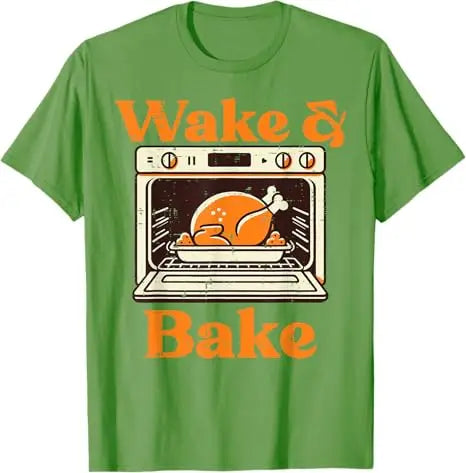 Thanksgiving Wake and Bake T Shirt