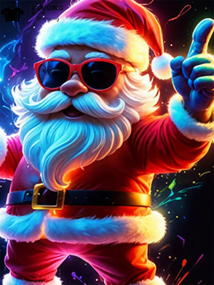 Christmas T Shirt Men Father Christmas